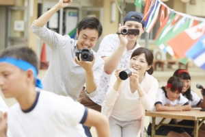 運動会　カメラ