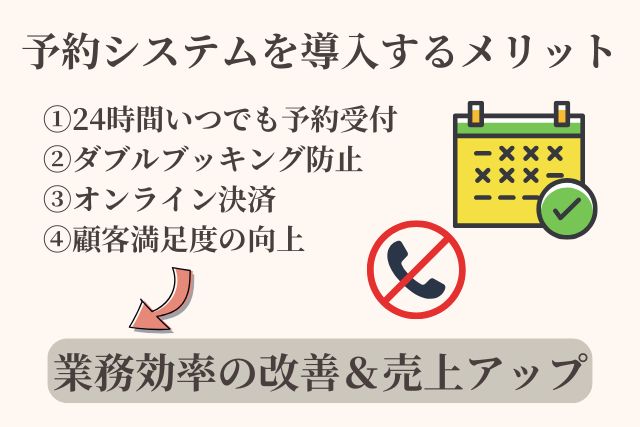 パーソナルジムに予約システムを導入するメリット